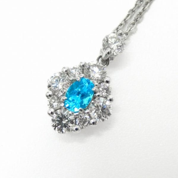 ֥饸뻺ѥ饤Хȥޥ ɥͥå쥹 PA 0.11ct D 0.37ct 45cm Pt900 GIA̽ BOUTIQUE LINE