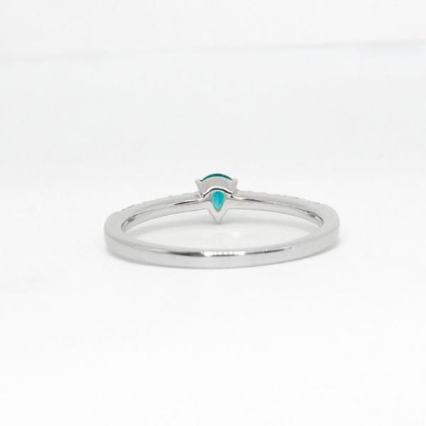 グランディディエライト ダイヤモンドリング GRD 0.211ct D 0.13ct