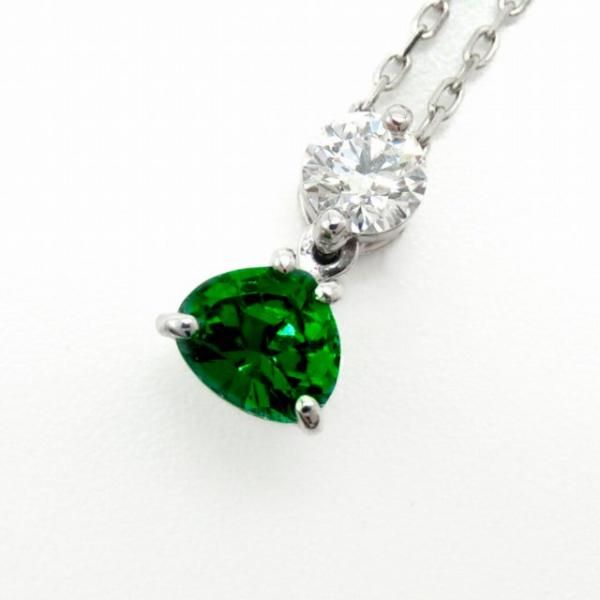 ӥΥ󥪥륨 ɥͥå쥹 EM 0.28ct D 0.144ct D-VVS2-EX 45cm Pt900 GIA̽ BOUTIQUE LINE