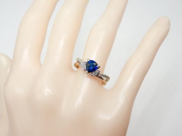 ロイヤルブルーカラーサファイア ダイヤモンドリング SA 1.03ct ロイヤルブルーカラーサファイア ダイヤモンドリング SA 1.03ct