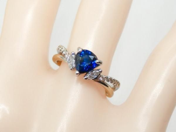 ロイヤルブルーカラーサファイア ダイヤモンドリング SA 1.03ct ロイヤルブルーカラーサファイア ダイヤモンドリング SA 1.03ct