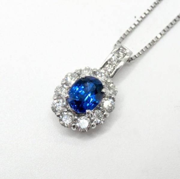 ֥롼ե ɥͥå쥹 SA 1.05ct D 0.61ct 45cm Pt950 AIGS̽