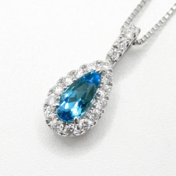 ֥饸뻺ѥ饤Хȥޥ ɥͥå쥹 PA 0.24ct D 0.10ct 45cm Pt900 GIA̽ BOUTIQUE LINE