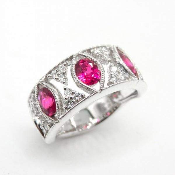 ӡ ɥ R 1.19ct D 0.33ct K18WG  BOUTIQUE LINE