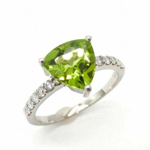 ȥꥢȥڥɥå ɥ PE 1.52ct D 0.21ct Pt950 и̽ C-LINE
