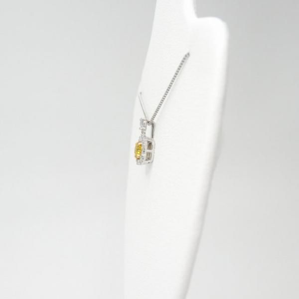 ファンシービビッドイエローダイヤモンドネックレス D 0.188ct ファンシービビッドイエローダイヤモンドネックレス D 0.188ct