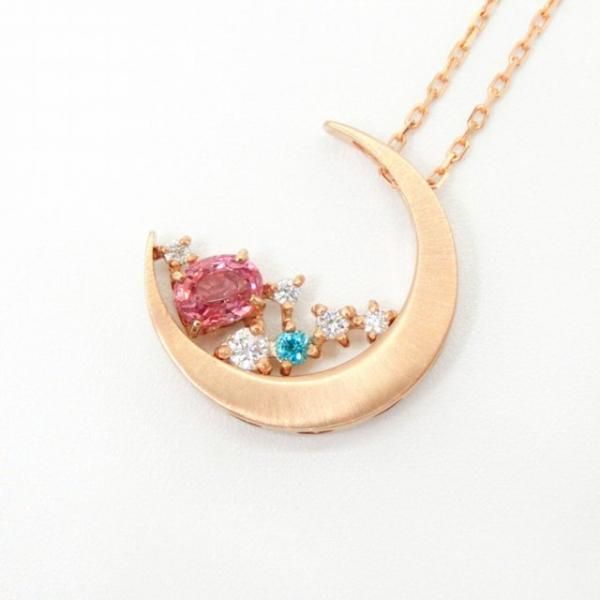 ѥѥե ѥ饤Хȥޥ ɥͥå쥹 PDS 0.285ct PA 0.01ct D 0.11ct 45cm K18PG и̽