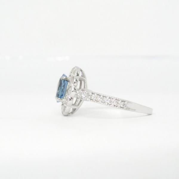 サンタマリアアクアマリン ダイヤモンドリング AQ 0.728ct D サンタマリアアクアマリン ダイヤモンドリング AQ 0.728ct D