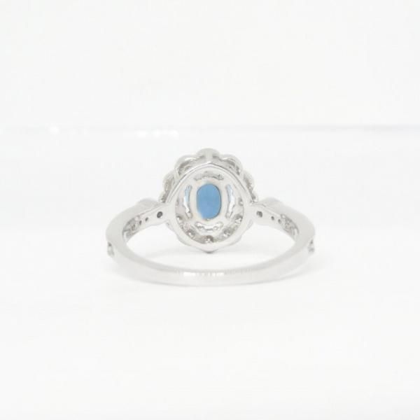 サンタマリアアクアマリン ダイヤモンドリング AQ 0.76ct D 0.06
