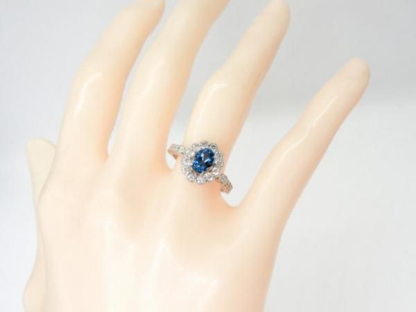 サンタマリアアクアマリン ダイヤモンドリング AQ 0.728ct D サンタマリアアクアマリン ダイヤモンドリング AQ 0.728ct D