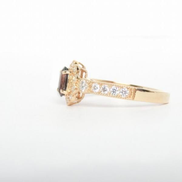 ブラジル産アレキサンドライト ダイヤモンドリング AX 0.42ct D ブラジル産アレキサンドライト ダイヤモンドリング AX 0.42ct D