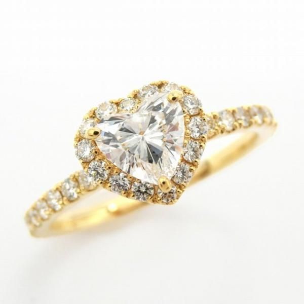 ハートシェイプダイヤモンドリング D 0.484ct G-SI1 D 0.36ct ハートシェイプダイヤモンドリング D 0.484ct G-SI1 D 0.36ct