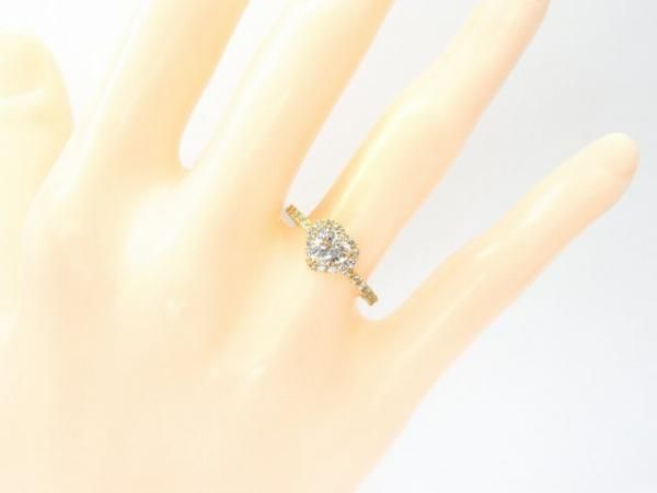 ハートシェイプダイヤモンドリング D 0.484ct G-SI1 D 0.36ct ハートシェイプダイヤモンドリング D 0.484ct G-SI1 D 0.36ct