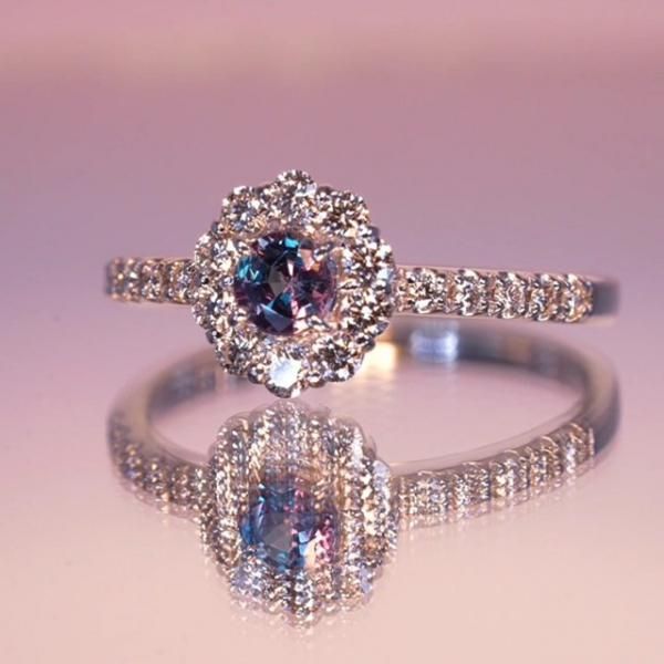 쥭ɥ饤 ɥ AX 0.238ct D 0.33ct Pt950 и̽
