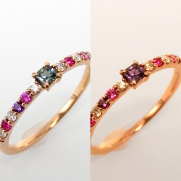 쥭ɥ饤 ᥷ ɥϡե˥ƥ AX 0.08ct AM 0.02ct D 0.07ct SA 0.05ct K18PG