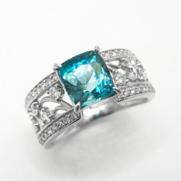 ǥǥ饤 ɥ GRD 1.578ct D 0.40ct Pt900 GIA̽
