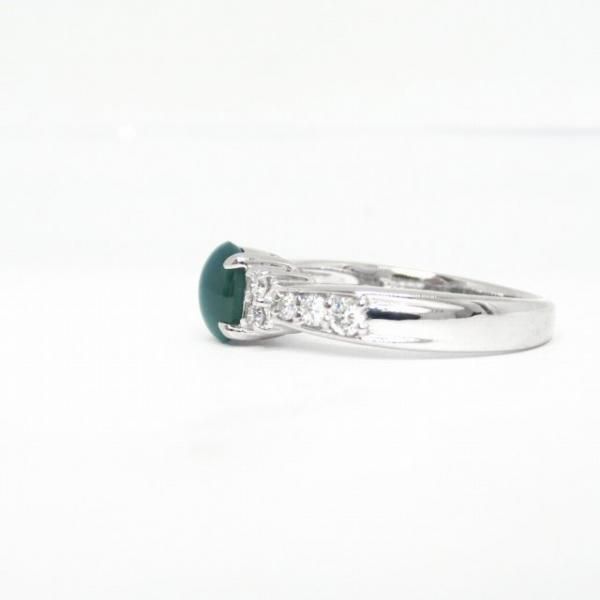 アレキサンドライトキャッツアイ ダイヤモンドリング AX 0.89ct アレキサンドライトキャッツアイ ダイヤモンドリング AX 0.89ct