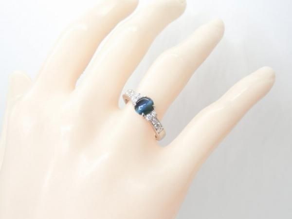 アレキサンドライトキャッツアイ ダイヤモンドリング AX 0.89ct アレキサンドライトキャッツアイ ダイヤモンドリング AX 0.89ct