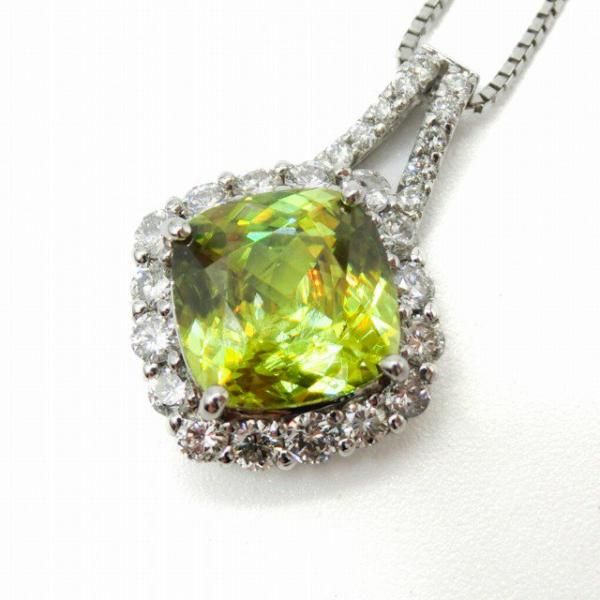 ե ɥͥå쥹 SH 2.41ct D 0.53ct 45cm K18YG ̽ 
