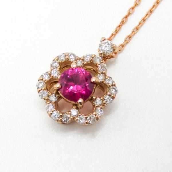 ӡ ɥͥå쥹 R 0.29ct D 0.14ct 45cm K18PG и̽ 