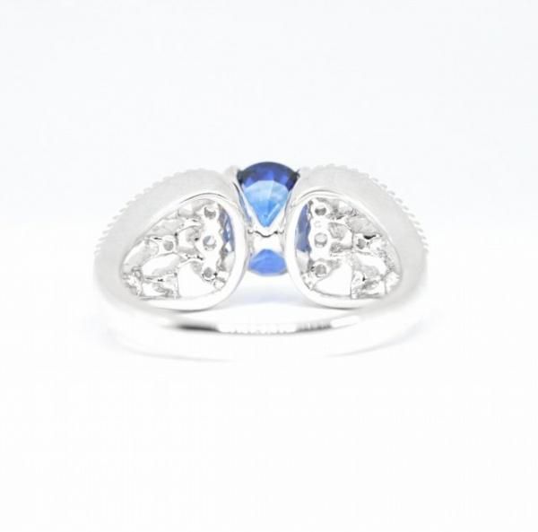 ブルーサファイア ダイヤモンドリング SA 1.48ct D 0.37ct K18WG ブルーサファイア ダイヤモンドリング SA 1.48ct D 0.37ct K18WG