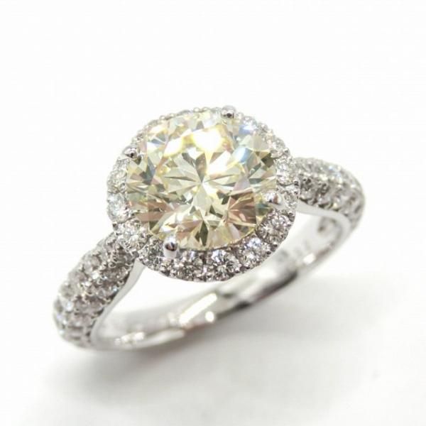 ダイヤモンド パヴェリング D 2.018ct LY-SI1-VG 0.92ct Pt950 ダイヤモンド パヴェリング D 2.018ct LY-SI1-VG 0.92ct Pt950