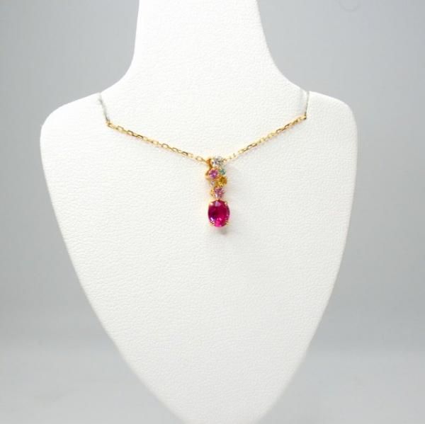 16-26】ダイヤモンド ネックレス D0.39ct ちいさく 16-26】ダイヤモンド ネックレス D0.39ct ちいさく