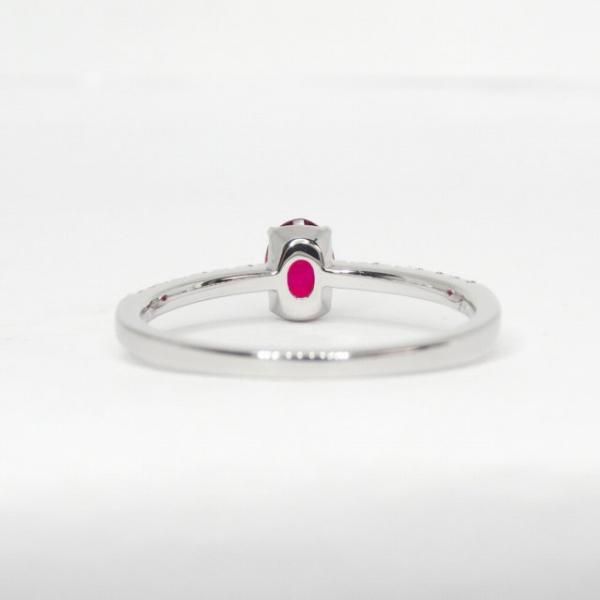 ミャンマー産ルビーリング R 0.48ct D 0.12ct Pt950 GIA鑑別書付 ミャンマー産ルビーリング R 0.48ct D 0.12ct Pt950 GIA鑑別書付