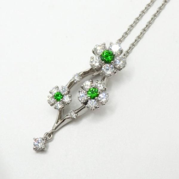ǥޥȥɥͥå ɥեեͥå쥹 DTG 0.14ct D 0.58ct 45cm Pt900 