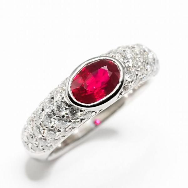 ߥޡԥ֥åɥ顼ӡ ѥɥ R 1.02ct D 0.832ct Pt900 GRS̽ BOUTIQUE LINE