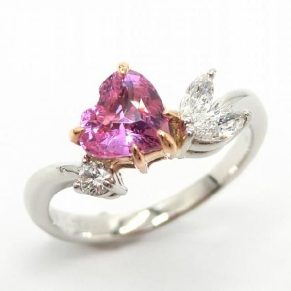 Ǯϡȥץѥѥե ɥ PDS 1.02ct D 0.16ct Pt900/K18PG DGL̽