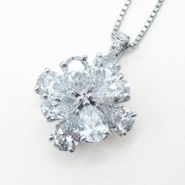 D顼 ڥץ 饹ͥå쥹 D 2.41ct 0.03ct D-VS2 Pt950 GIA