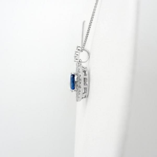 ブルーサファイア ダイヤモンドネックレス SA 1.10ct D 0.80ct ブルーサファイア ダイヤモンドネックレス SA 1.10ct D 0.80ct