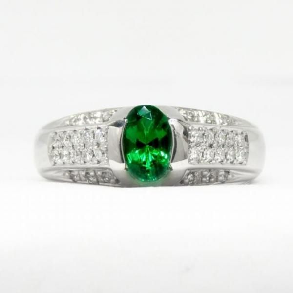 ֥饸뻺 ɥ EM 0.34ct F-1 D 0.17ct Pt900 GIA̽ 