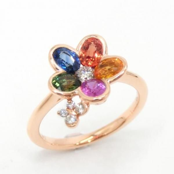 ե󥷡顼ե եեɥ SA 1.49ct D 0.15ct K18PG