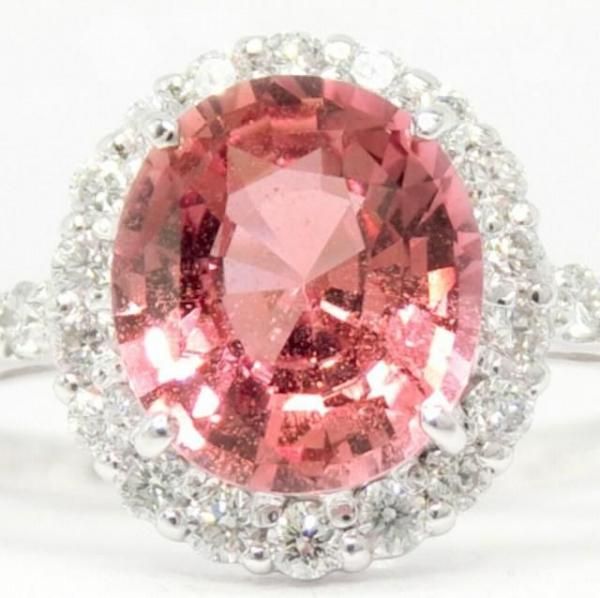 パパラチアサファイア ダイヤモンドリング PDS 1.51ct D 0.27ct