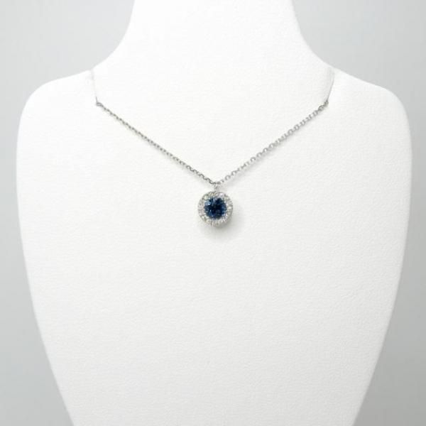 サンタマリアアクアマリン ダイヤモンドネックレス AQ 0.277ct D サンタマリアアクアマリン ダイヤモンドネックレス AQ 0.277ct D