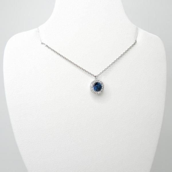 サンタマリアアクアマリン ダイヤモンドネックレス AQ 0.277ct D サンタマリアアクアマリン ダイヤモンドネックレス AQ 0.277ct D
