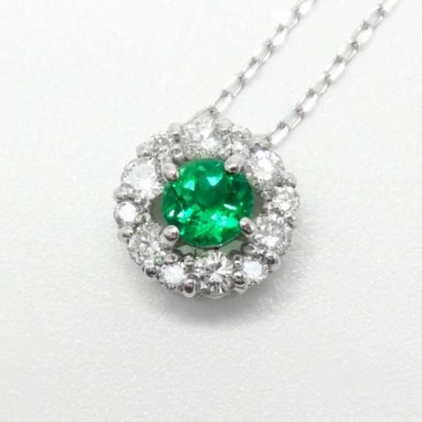  ɥͥå쥹 EM 0.16ct D 0.19ct 45cm Pt950 и̽