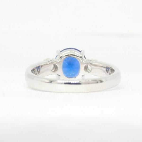 JF215★高級 タンザナイト1.07ct ダイヤ プラチナ ヘッド 鑑別付 タンザナイト5.5ct ダイヤモンド プラチナ リング（指輪）【品質