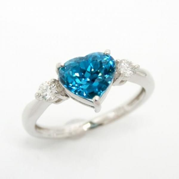 ϡȥץ֥롼륳 ɥ ZI 2.07ct D 0.16ct Pt960 и̽