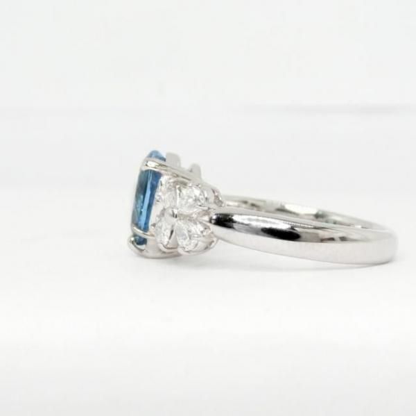 サンタマリアアクアマリン ダイヤモンドリング AQ 1.16ct D 0.41