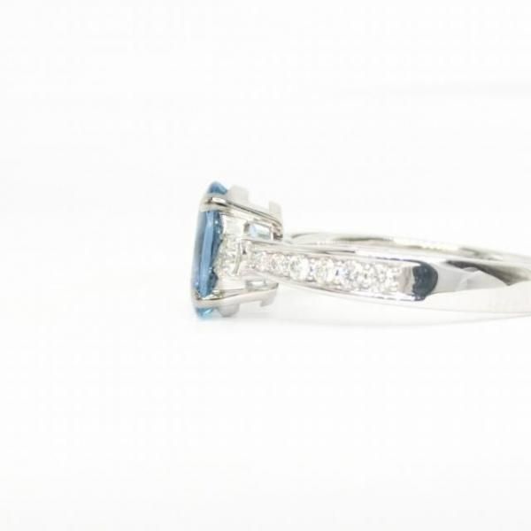 サンタマリアアクアマリン ダイヤモンドリング AQ 0.94ct D 0.22