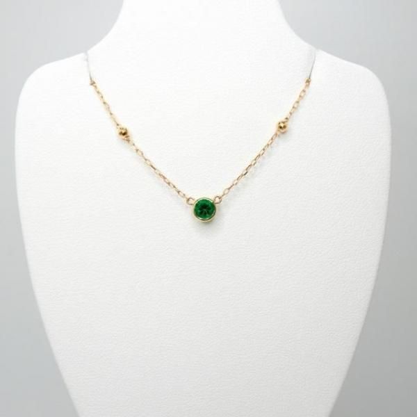 氷*湖様 Tocca jewel エメラルド　ネックレス　K18 氷*湖様 Tocca jewel エメラルド ネックレス K18 氷*湖様 Tocca jewel