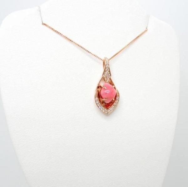 コンクパール/ファンシーピンクダイヤモンド　ネックレス ファンシーピンクダイヤモンドネックレス | 山城時計店