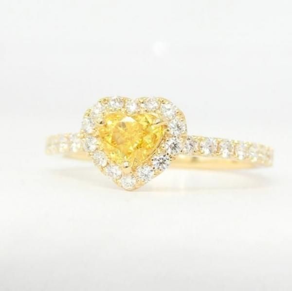 ハート型ゴールドリング 5g CHROME HEARTS クロムハーツ 22K CEMETERY P D セメタリークロス