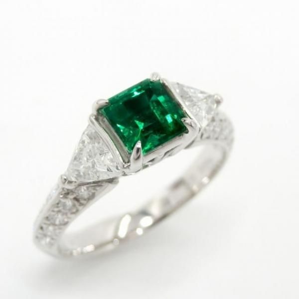 ӥ ɥ EM 0.71ct F-1 D 1.00ct Pt900 GIA̽ BOUTIQUE LINE