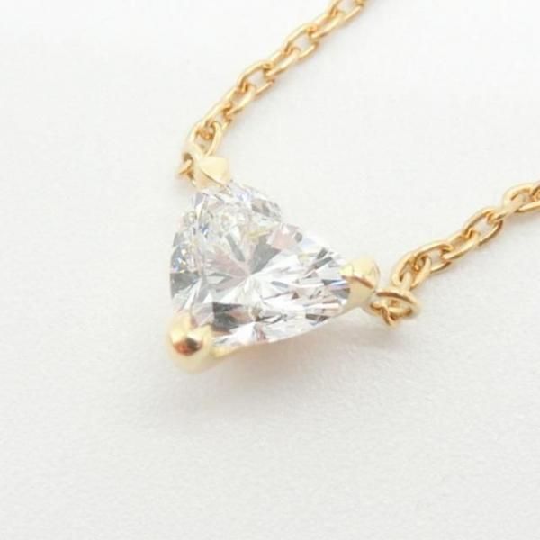 ハートシェイプダイヤモンドネックレス D 0.70ct I-VS1 45cm