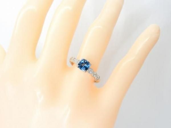 クッションカット サンタマリアブルー アクアマリン 宝石、GIL 認定 クッションカット サンタマリアブルー アクアマリン 宝石、GIL 認定