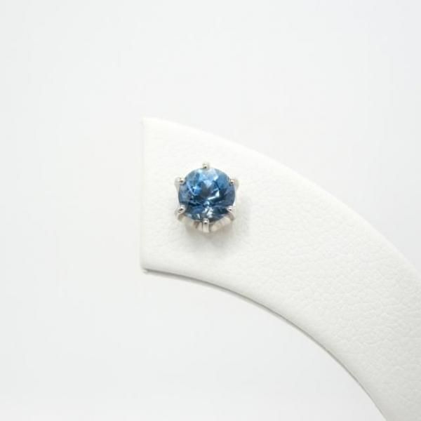 サンタマリアアクアマリンピアス AQ 0.494ct 0.497ct Pt900 GGSJ
